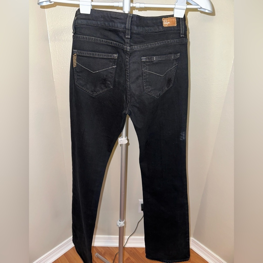 PAIGE Premium Denim High Rise Laurel Canyon Boot Cut Jeans NWOT - Picture 2 of 6